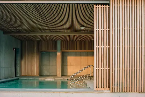 The pool at Piaule Catskill