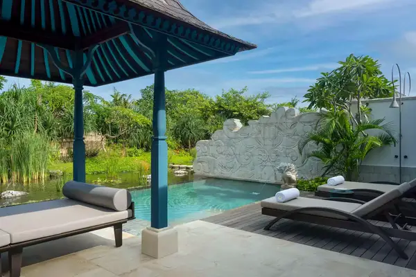 Garden Villa pool at Jumeriah Bali