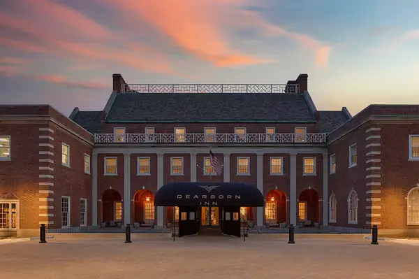 Exterior of Dearborn Inn