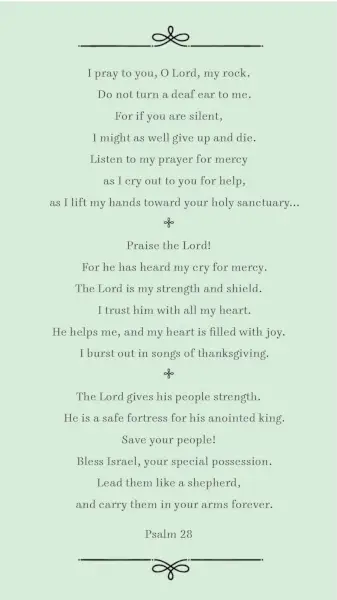 psalm 28