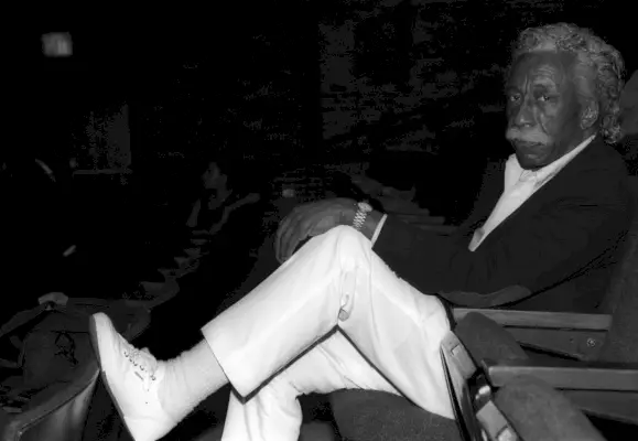 new york, new york august 18 gordon parks appears in a portrait taken at the premiere of the hbo film strapped, directed by forest whitaker, at the joseph papp public theater, on august 18, 1993 in new york city photo by al pereiragetty imagesmichael ochs archives