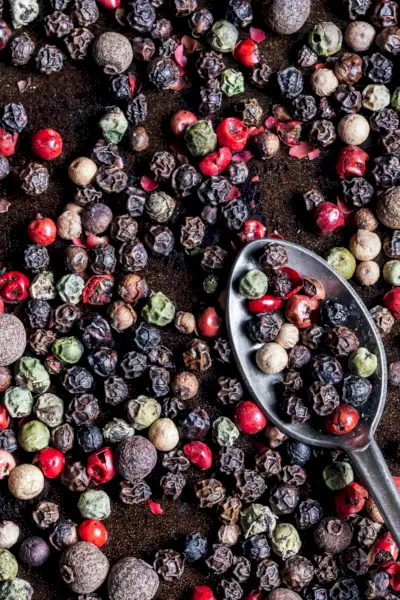 mix of different kind of peppers