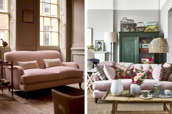 sofa trends pink