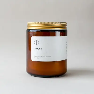 Hygge Cinnamon Oil Candle