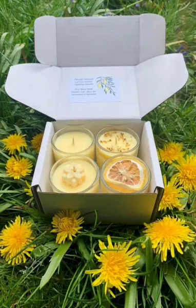 Four Soy Citronella Candles
