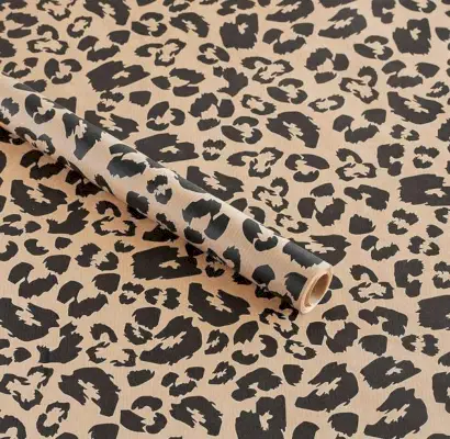 Recyclable Leopard Wrapping Paper