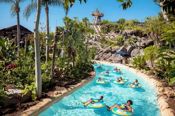 Typhoon Lagoon Water Park lazy river 