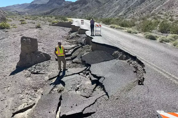 Emigrant Canyon Road closed due to damage from Hurricane Hilary
