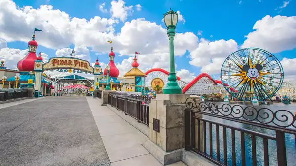 Pixar Pier in Disney California Adventure Park