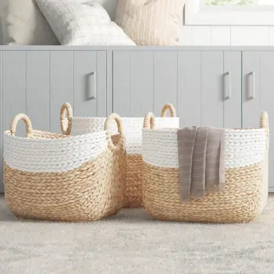 Sand & Stable™ 3-Piece Seagrass Basket Set