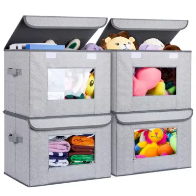 Nursery Storage Bins [4-Pack]