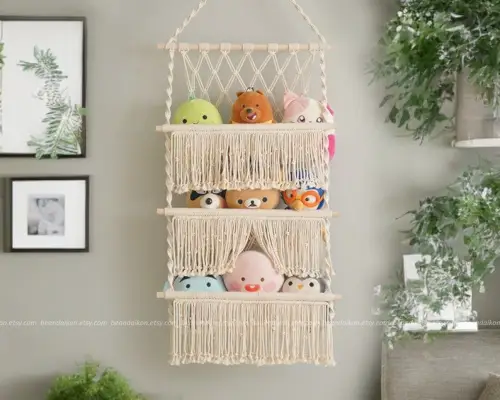 BeanDaikon Multi-Tiered Toy Hammock 