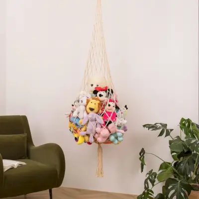 Amdermi Macramé Stuffed Animal Hammock