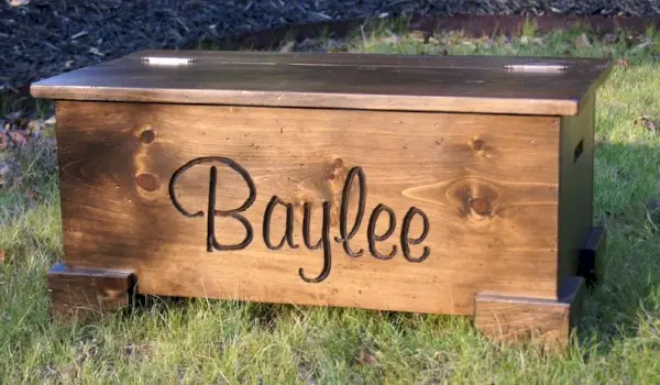 Dickerson Design Personalized Toy Chest 