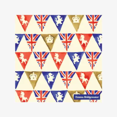 Union Jack Bunting Lunch Napkins