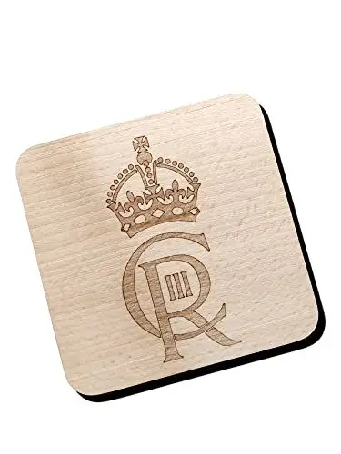 King Charles III coaster 