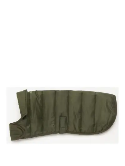 Baffle Dog Coat- Olive Medium
