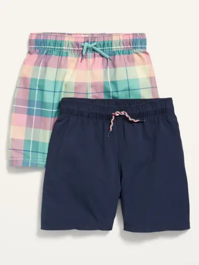 2-Pack Swim Trunks for Toddler Boys
