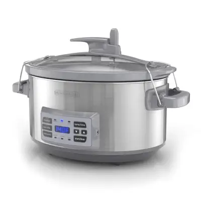 Digital Slow Cooker with Temperature Probe 