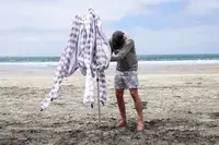 A person collapses the CoolCabanas CoolCabana 5