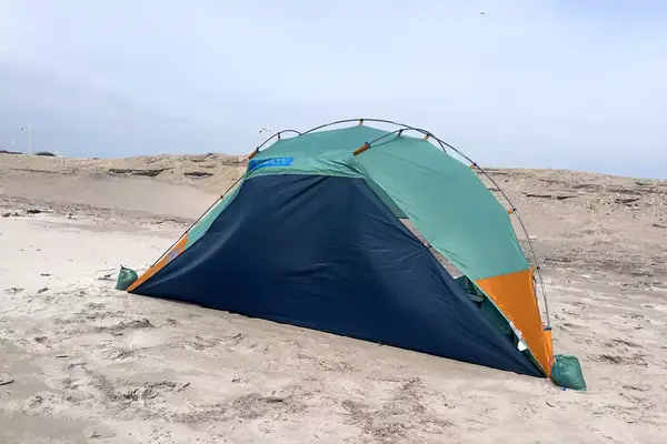 The back of the Kelty Cabana Shelter