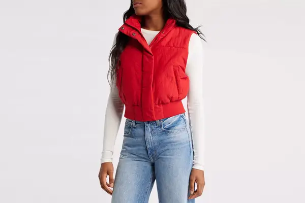Nordstrom Thread & Supply Crop Puffer Vest