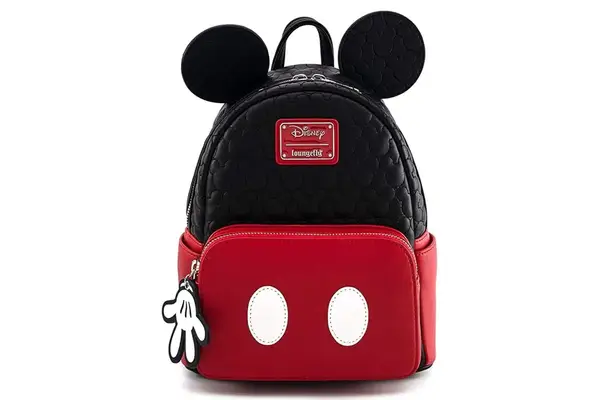 Loungefly Disney Mickey Mouse Quilted Cosplay Mini Backpack