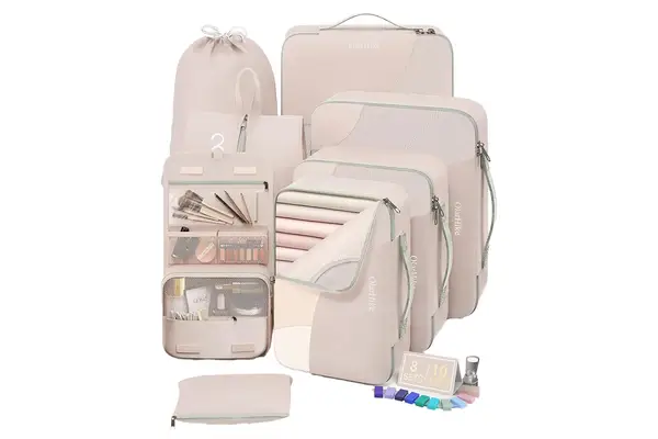 Amazon olarhike 10 Set/8 Set Packing Cubes for Travel