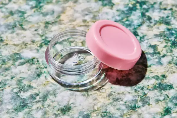 Vitog Travel Bottle sitting on a counter