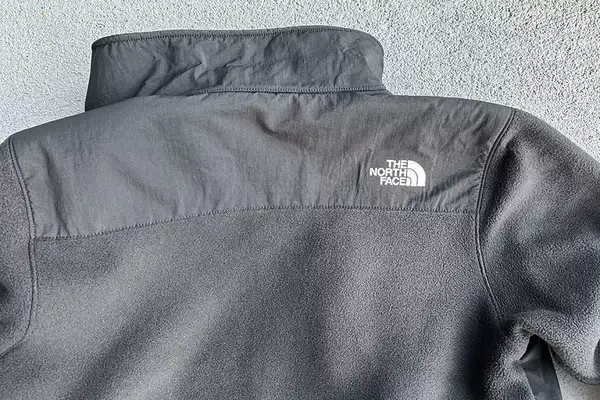 The North Face Denali Zip Jacket on a concrete floor
