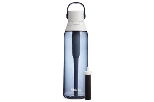 Brita Hard-Sided Plastic Premium Filtering Water Bottle