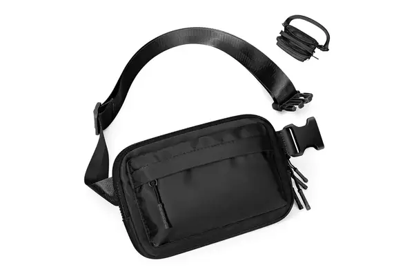 Fanny Packs for Women Men,Belt Bag with 4 Zipper Pockets