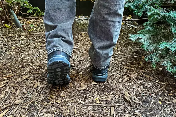 The treads on the bottom of The North Face Men’s Bergen Leather Waterproof Boots
