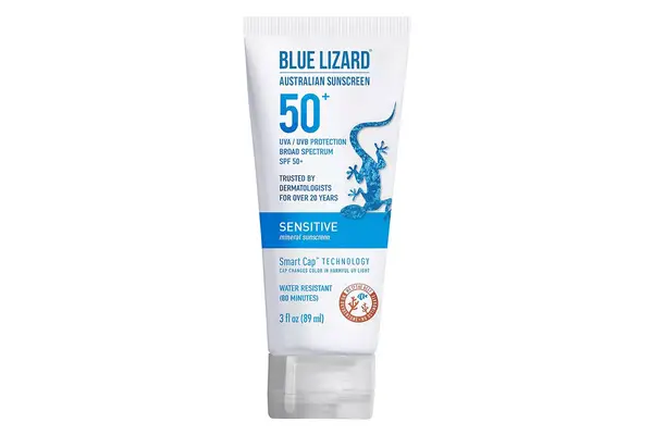 BLUE LIZARD Sensitive Mineral Sunscreen SPF 50+ 3 oz