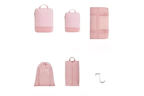 BAGSMART Hanging Compression Packing Cubes