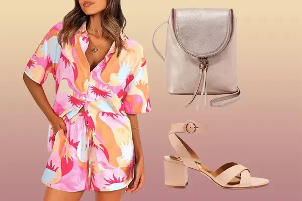 A variety of items to pack for a cruise