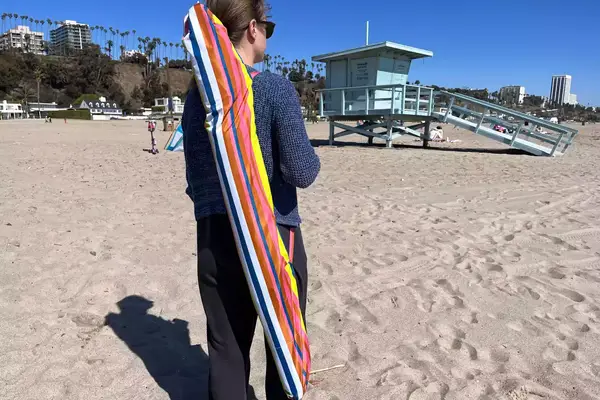 Blissun 7.2 Foot Portable Beach Umbrella