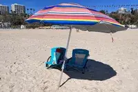 Blissun 7.2 Foot Portable Beach Umbrella