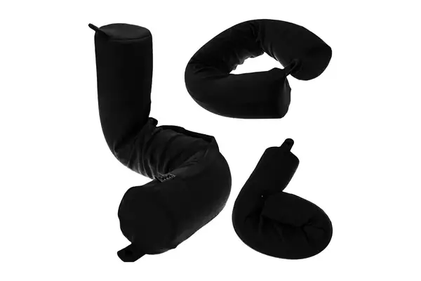 Dot&Dot Twist Memory Foam Travel Pillow for Airplanes