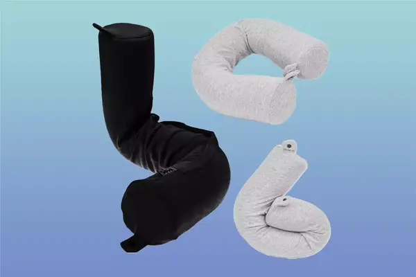  Dot¨ Twist Memory Foam Travel Pillow for Airplanes