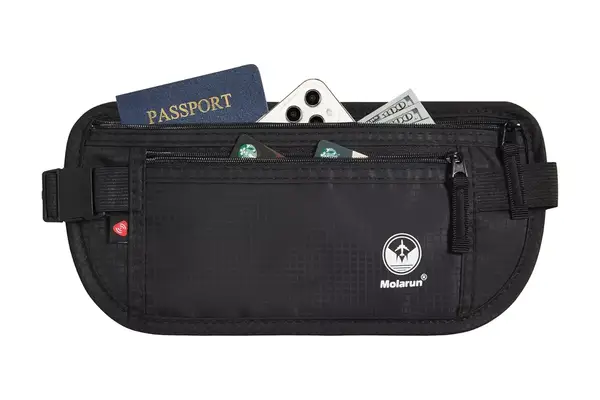 A person wears the Arden Cove Carmel Convertible Backpack and Crossbody like a backpack