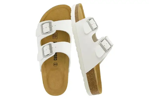 Cushionaire Lane Cork Footbed Sandals For Women