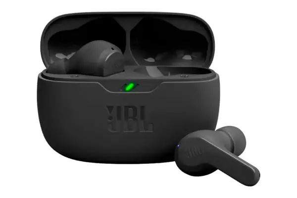 JBL Vibe Beam - True Wireless JBL Deep Bass Sound Earbuds, Bluetooth 5.2, Water & Dust Resistant, Hands-free call with VoiceAware, Up to 32 hours of...