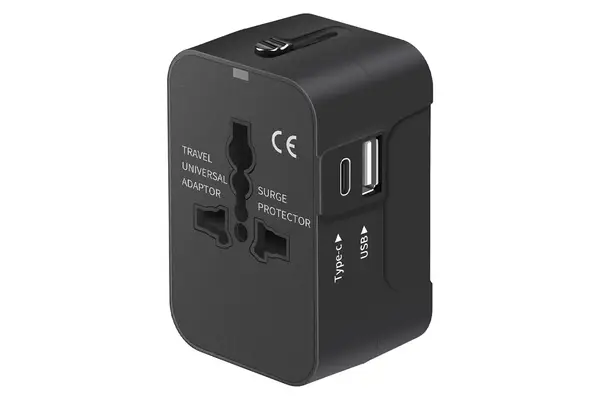  Travel Adapter With Usb C Universal All In One Worldwide Travel