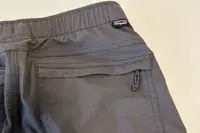 The zippered pocket on the back of the Patagonia Men