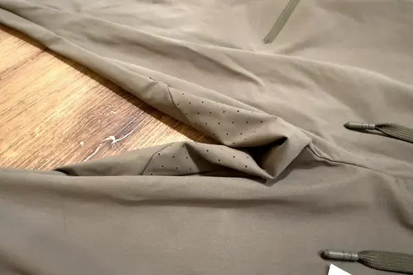 A close-up of the Nomatic Outset Jogger