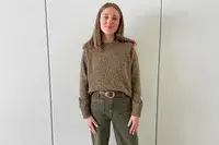 A person wearing the Finisterre Farne Women