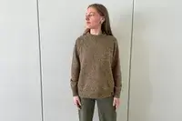 A person wearing the Finisterre Farne Women