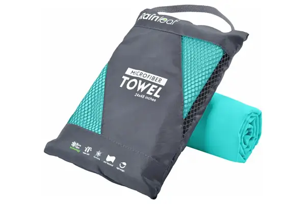 Rainleaf Microfiber Towel Perfect Travel & Gym & Camping Towel