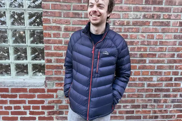 A person wears the L.L. Bean Men